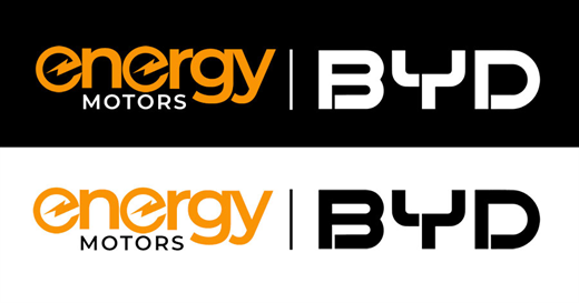 Logo for Energy Motors BYD car dealership